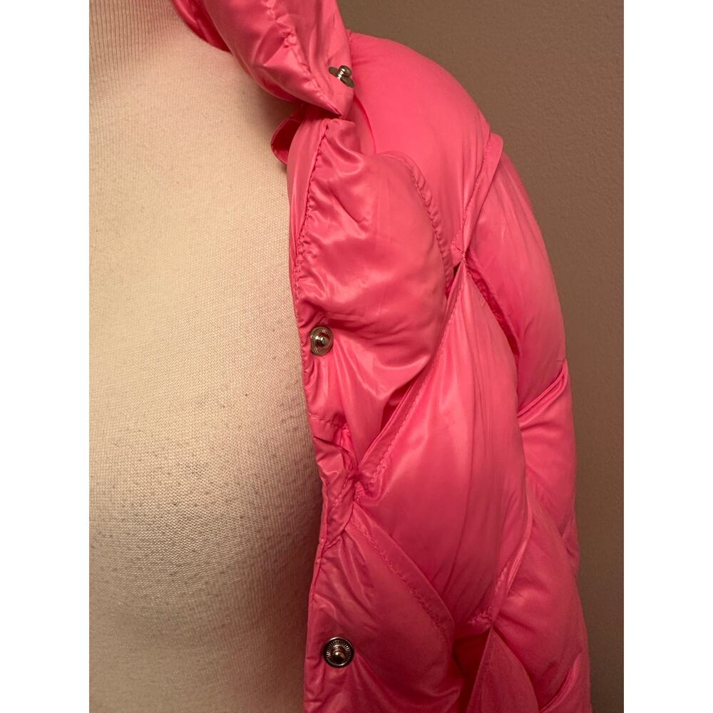 Bucketlist Braided Button Front Down Puffer Vest … - image 7